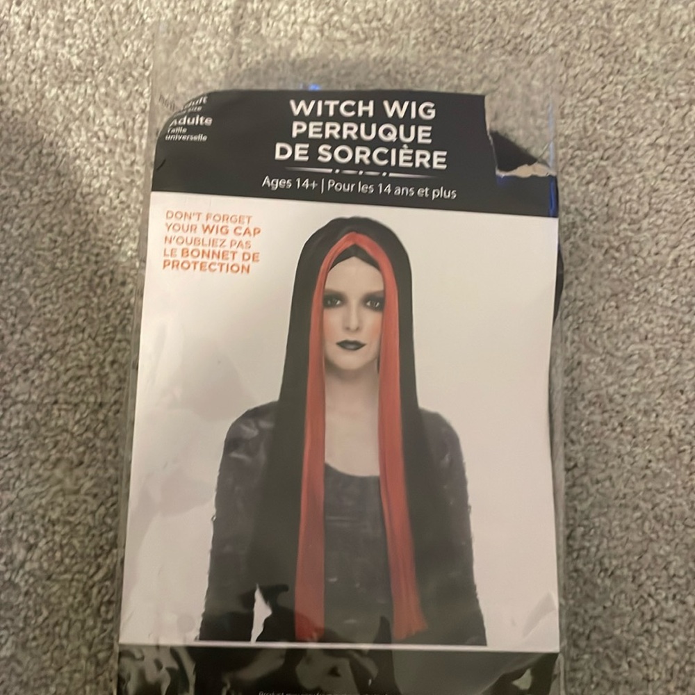 New Halloween witch wig